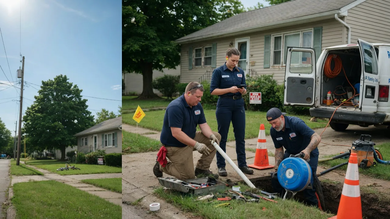 Sewer Line Repair in Steger, IL near me